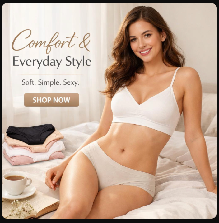 Comfortable everyday underwear from Bare Necessities collection