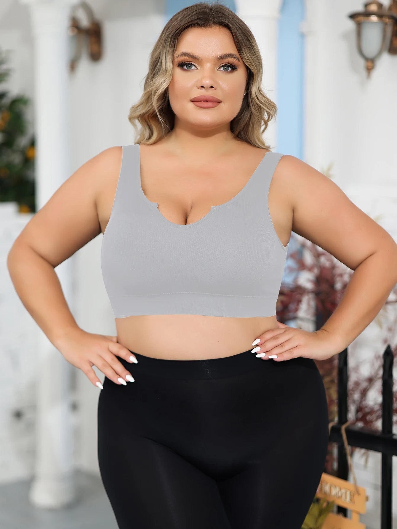 Everyday Plus Size Comfort Bra – Wire-Free Support