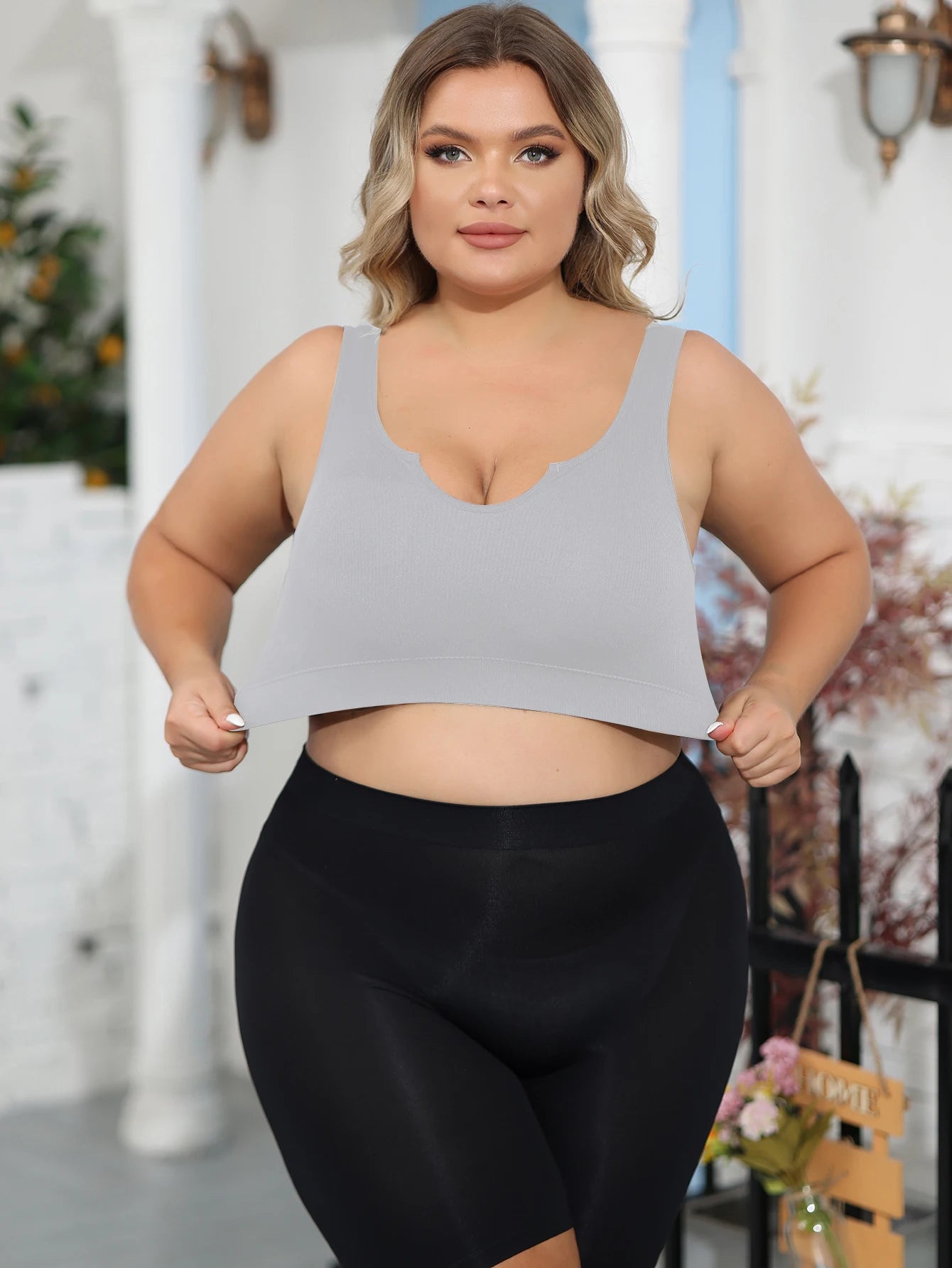 Everyday Plus Size Comfort Bra – Wire-Free Support