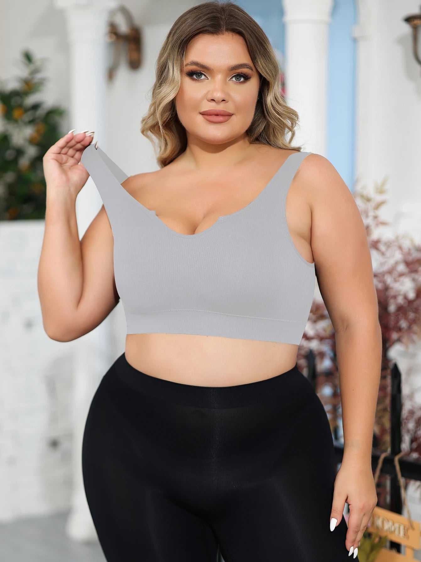 Everyday Plus Size Comfort Bra – Wire-Free Support